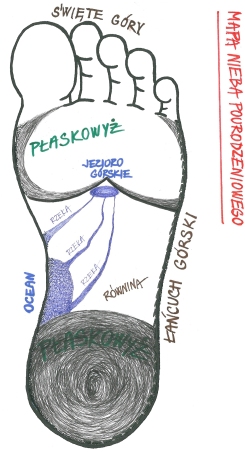 Masaż kręgosłupa wg. Mapy nieba Pourodzeniowego