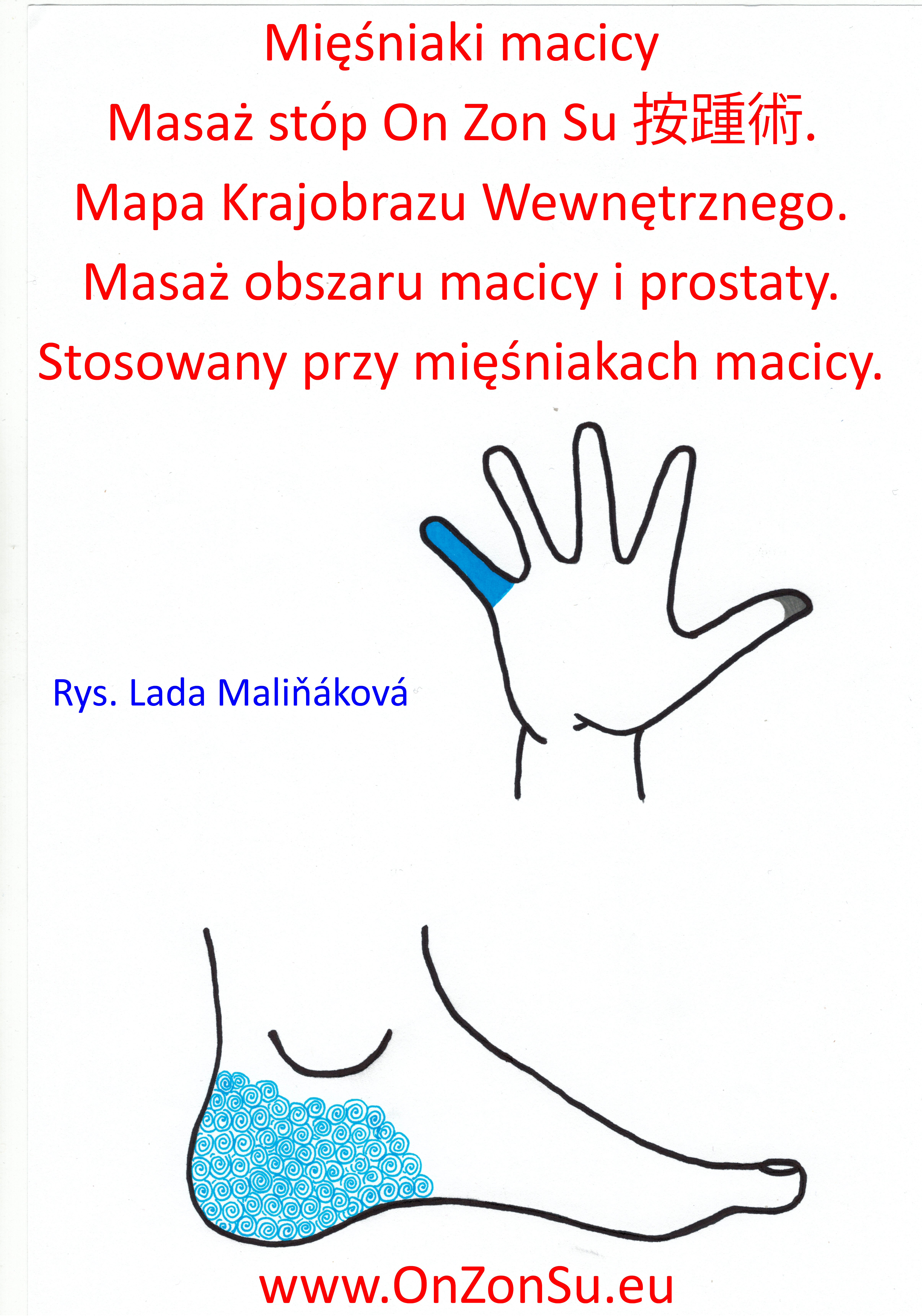 Kurs masażu stóp On Zon Su, Szkolenia refleksologii stóp - Mięśniaki macicy Macica-Prostata_napis_1.jpg